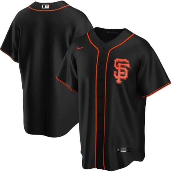 San Francisco Giants Blank Black Cool Base Stitched Jersey