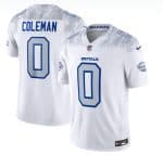 Buffalo Bills #0 Keon Coleman White 2025 F.U.S.E. ¡°Rivalries¡± Vapor Limited Football Stitched Jersey