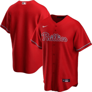Philadelphia Phillies Red Cool Base Stitched Jersey