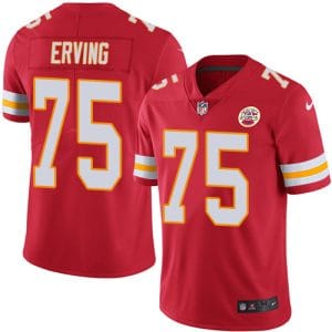 Kansas City Chiefs #75 Cameron Erving Red Vapor Untouchable Limited Stitched Jersey