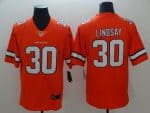 Denver Broncos #30 Phillip Lindsay Orange Color Rush Limited Stitched Jersey