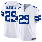 Dallas Cowboys #29 C.J. Goodwin White 2025 F.U.S.E Vapor Untouchable Limited Football Stitched Jersey