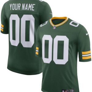Green Bay Packers Custom Green 2025 Vapor Untouchable Limited Stitched Jersey