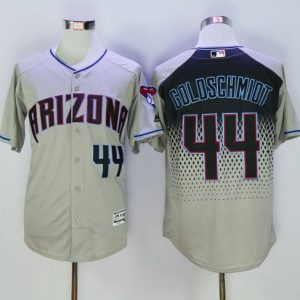 Diamondbacks #44 Paul Goldschmidt Gray Capri New Cool Base Stitched Jersey