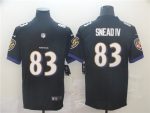 Baltimore Ravens #83 Willie Snead IV Black Vapor Untouchable Jersey