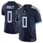 Tennessee Titans #0 Calvin Ridley Navy Vapor Limited Stitched Jersey