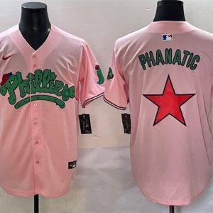 Philadelphia Phillies Pink Phanatic Limited Stitched Jersey