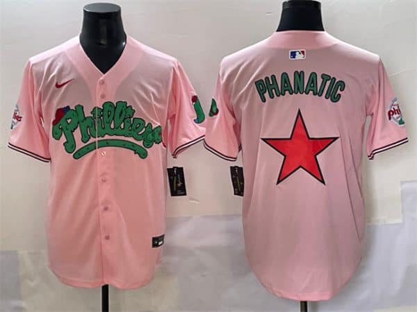 Philadelphia Phillies Pink Phanatic Limited Stitched Jersey