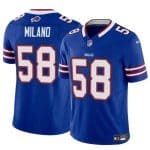 Buffalo Bills #58 Matt Milano Royal 2024 F.U.S.E. Vapor Untouchable Limited Stitched Jersey