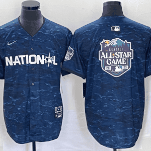 2023 All-Star Royal Big Logo Stitched Jersey