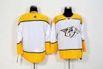 Nashville Predators White Stitched Adidas Jersey