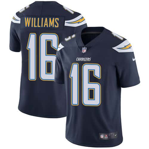 Los Angeles Chargers #16 Tyrell Williams Navy Blue Vapor Untouchable Limited Stitched Jersey