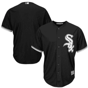 Chicago White Sox Black Cool Base Stitched Jersey
