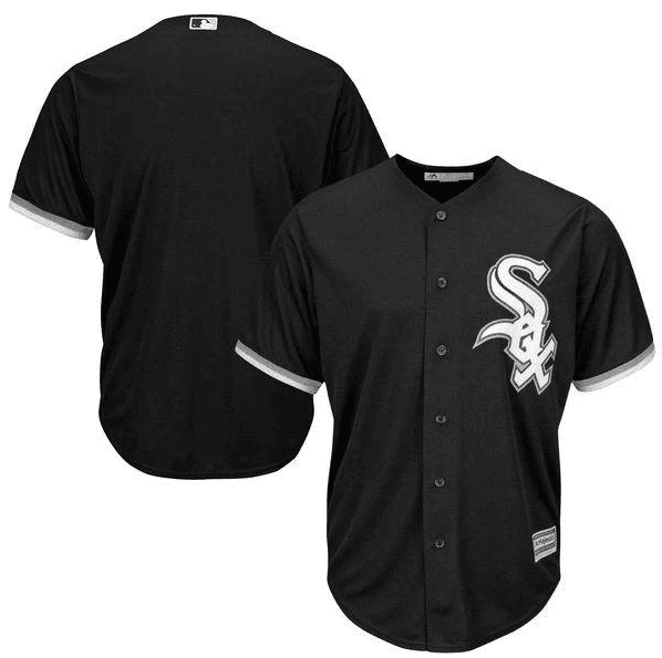 Chicago White Sox Black Cool Base Stitched Jersey
