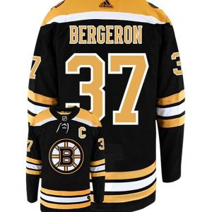 Boston Bruins #37 Patrice Bergeron Black Stitched Jersey