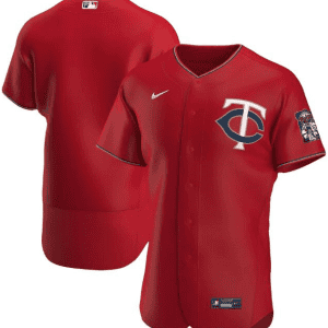 Minnesota Twins Red Flex Base Stitched Jersey