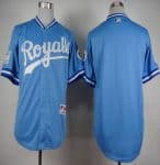 Royals Blank Light Blue 1985 Turn Back The Clock Stitched Jersey