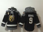 Vegas Golden Knights #9 Jack Eichel Black Ageless Must-Have Lace-Up Pullover Hoodie