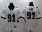 Philadelphia Eagles #91 Fletcher Cox White Vapor Untouchable Limited Stitched Jersey