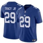 New York Giants #29 Tyrone Tracy Jr Blue 2023 F.U.S.E. Vapor Untouchable Limited Stitched Jersey