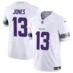 Minnesota Vikings #13 Daniel Jones White 2024 F.U.S.E. Winter Warrior Limited Stitched Jersey