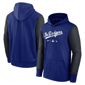 Los Angeles Dodgers Royal 2022 City Connect Therma Performance Pullover Hoodie