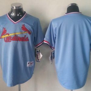 Cardinals Blank Blue 1982 Turn Back The Clock Stitched Jersey