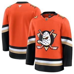 Anaheim Ducks Blank Orange 2024-25 Home Stitched Jersey