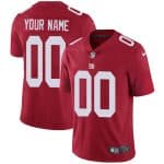 New York Giants ACTIVE PLAYER Custom Red Vapor Untouchable Limited Stitched NFL Jersey