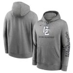 Washington Nationals Heather Charcoal 2025 City Connect French Terry Club Pullover Hoodie
