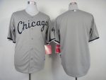 White Sox Blank Grey Cool Base Stitched Jersey