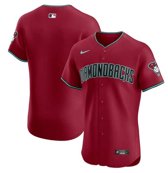 Arizona Diamondbacks Red 2024 Alternate Vapor Premier Elite Patch Flex Base Stitched Jersey