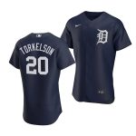 Detroit Tigers #20 Spencer Torkelson Navy Flex Base Stitched Jersey