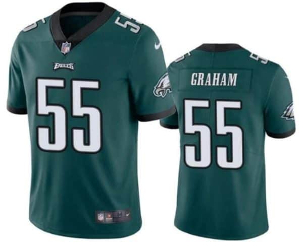 Philadelphia Eagles #55 Brandon Graham Green Vapor Untouchable Limited Stitched Jersey