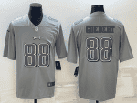 Philadelphia Eagles #88 Dallas Goedert Gray Atmosphere Fashion Stitched Jersey