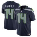 Seattle Seahawks #14 Sam Darnold Navy 2024 F.U.S.E Vapor Limited Stitched Jersey