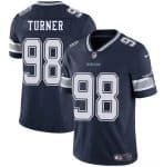 Dallas Cowboys #98 Payton Turner Navy 2025 Vapor Untouchable Limited Stitched Jersey