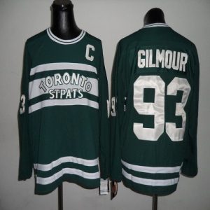 Maple Leafs CCM Throwback #93 Doug Gilmour Green Stitched Jersey