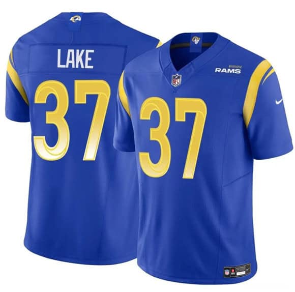 Los Angeles Rams #37 Quentin Lake Blue 2025 F.U.S.E. Vapor Untouchable Stitched Jersey