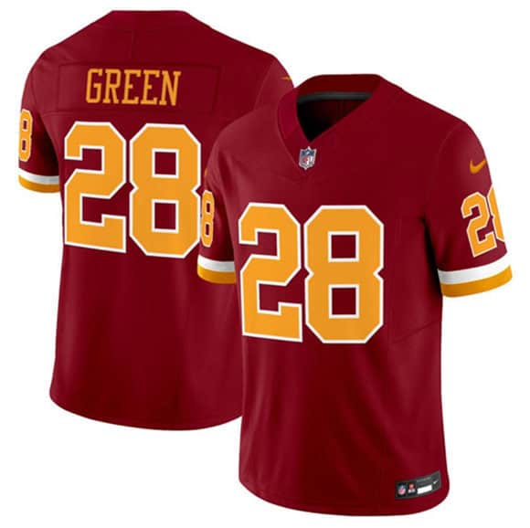 Washington Commanders #28 Darrell Green Burgundy 2025 F.U.S.E. Throwback Limited Football Stitched Jersey