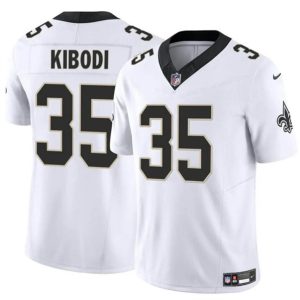 New Orleans Saints #35 Jacob Kibodi White F.U.S.E. Vapor Limited Stitched Jersey