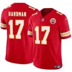 Kansas City Chiefs #17 Mecole Hardman Red 2024 F.U.S.E. Vapor Untouchable Limited Stitched Jersey