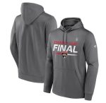 Florida Panthers Gray 2023 Stanley Cup Final Authentic Pro Pullover Hoodie