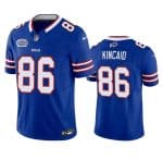 Buffalo Bills #86 Dalton Kincaid Blue 2023 F.U.S.E. Prem1ere Patch Vapor Untouchable Stitched Jersey