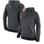 Houston Texans Nike Anthracite Salute To Service Player Performance Hoodie