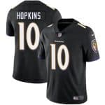 Baltimore Ravens #10 DeAndre Hopkins Black Vapor Limited Jersey