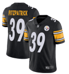 Pittsburgh Steelers #39 Minkah Fitzpatrick Black Vapor Untouchable Limited Stitched Jersey.