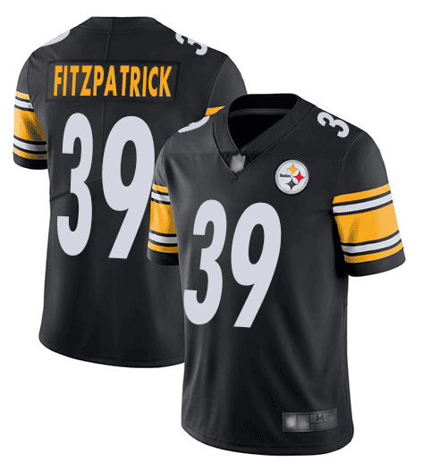 Pittsburgh Steelers #39 Minkah Fitzpatrick Black Vapor Untouchable Limited Stitched Jersey.
