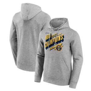 Denver Nuggets Gray 2023 Champions Screen Graphic Hoodie