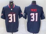 Houston Texans #31 Dameon Pierce Navy F.U.S.E. Vapor Limited Stitched Jersey